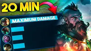 How I ALWAYS Get Maximum Damage Charts On Gangplank...