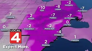Metro Detroit weather forecast Feb. 8, 2026 -- 7 a.m. Update