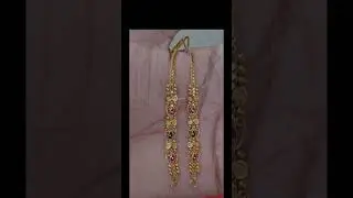 #Latest gold matilu with light weight designs// ear chain matilu // jewellery