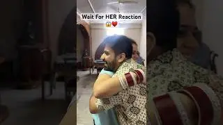 Surprise for My wife&hearts;️ Wait for her Reaction 😱 #shorts #surprise #reaction #love