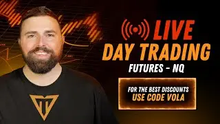 🔴LIVE Futures Trading: NQ/ES/GC Strategies + Daily Giveaways