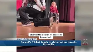 TikTok post by parent leads to defamation threats from #Pittsville School District