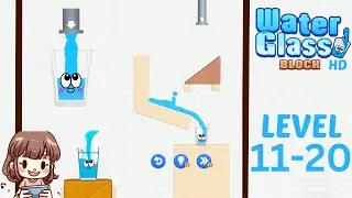 Water Glass Block Level 11-20 Solution Walkthrough
