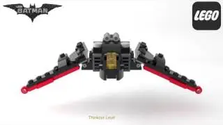 Lego 30524 The Mini Batwing mini animation