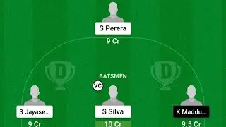 (MU VS MCC) #dream11 team ECST10-Milan prediction