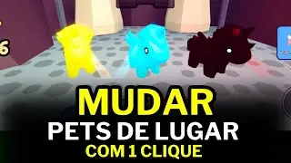 🔴TROQUE RAPIDAMENTE SEUS PETS DE LUGAR PARA FAZER MISSÕES (Collect All Pets) #collectallpets #roblox
