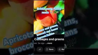 Cabbages and greens broccoli and beans funny British song remix ! #harvest #british #cabbages ￼