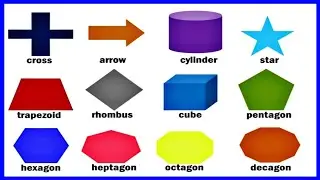 Shapes name hindi and english.