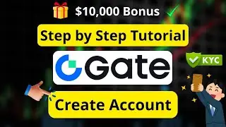 Руководство по регистрации на Gate.io и проверке KYC