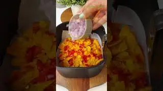 Jhatpat Air Fried Nachos Snacks Recipe - Air-fryer Recipe #snacks #nachos #airfryer #recipe #shorts