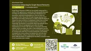 M.S. Thesis Defense | Varshita Kolipaka: Corrective Unlearning in Graph Neural Networks