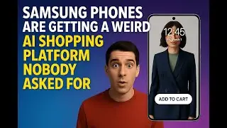 Samsung's New AI Lock Screen Is... a Fashion App?! (Glance AI Explained)