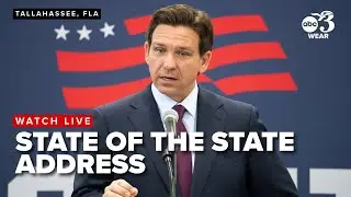 Florida Governor Ron DeSantis delivers 