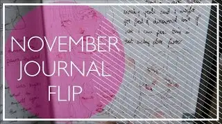 Hobonichi Journal November Flipthrough