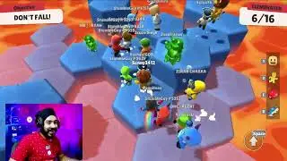32 players in the lobby of lava land | stumble guys funny moments