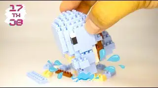 How To Build LEGO Pok&eacute;mon Squirtle | Mini Bricks Tutorial | Speed Build