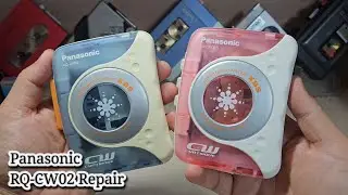 Panasonic RQ-CW02 Repair Cassette Player Walkman 