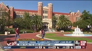 President Barack Obama to announce plans for student loan reform, relief