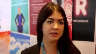 Jenna Lee from Gilimbaa at Connect 2015 Indigenous Business Tradeshow