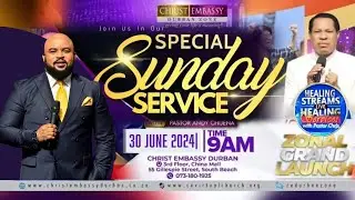30 June  2024 - Sunday Service with Pastor Andy Chijena
