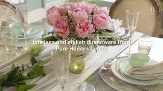 Bring the beauty of Spring indoors with our charming dinnerware✨ | PHL - Homes Made Beautiful