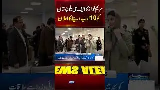 Punjab CM Maryam announces Rs10bn assistance for security forces in Balochistan