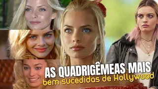 Jaime Pressly, Margot Robbie, Samara Weaving e Emma Mackey - As QUADRIGÊMEAS de Hollywood