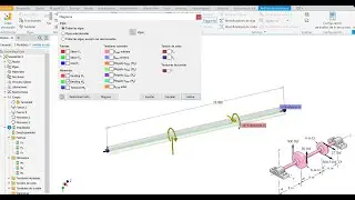 Inventor 15 Diagramas de momento, torsión y cortante en vigas #autodesk #inventor