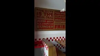Lunch at Five Guys
