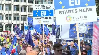 UK march to rejoin the European Union kicks off in London | AFP