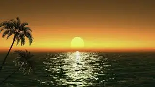 Beautiful Sunset with Relaxing Music - Stress Relief - Sunset Meditation