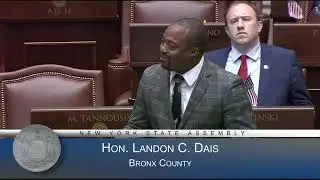 Assemblymember Landon Dais Speaks on Omnibus Bill Related to Correctional Services (A.8871)
