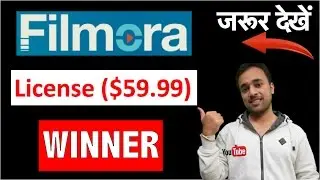 Here is the Winner of Filmora Lifetime License worth $59.99 - Congratulations dear