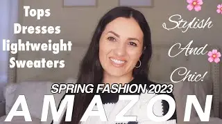 AMAZON SPRING STAPLE FASHION MUST HAVES FAVORITES 2023! Amazon Try On Haul Zesica
