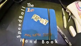 Speedball Hand book Journal : Fits in my art bag!