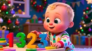 Christmas 123 Toy Town 🎄🔢 Fun Counting Song for Kids | Holiday Learning Rhyme