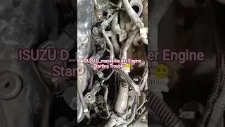 ISUZU DMaxx Hila der Vcross Engine Starting Trouble | fuel injector repair ISUZU DMaxx | Automotive