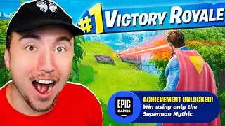 IK WON MET ALLEEN SUPER-MAN MYTHIC in FORTNITE