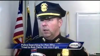Manchester police say robber left evidence behind