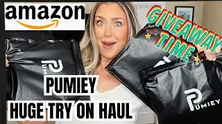 PUMIEY SPRING TRY ON HAUL | AMAZON MUST HAVE | MULTIPLE OUTFITS FROM PUMIEY | HOTMESS MOMMA VLOGS