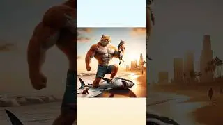 Cat body builder big muscles  #meow #cat #funny #animals #cats #kitten #cute #ai #uk #saudiarabia