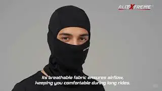 Allextreme Full Face Mask for Riders Anti Pollution UV Sun Protection Dryfit 9 in 1 Balaclava Helmet