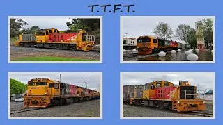 KiwiRail Freight Trains in Kinleith and Hawkes Bay - 28/10/2021