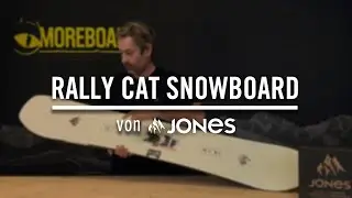 Jones Rally Cat Snowboard &ndash; Spielerisches All-Mountain-Board f&uuml;r Einsteiger & Freestyle