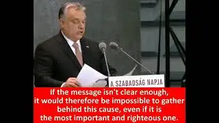 Viktor Orb&aacute;n Reveals EU Corrupt Elites Motivation