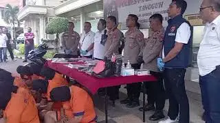 Rillis Operasi Pekat Semeru II 2025: Polresta Banyuwangi Berhasil Ungkap Kasus dengan 37 Tersangka