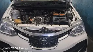 Toyota Etios starting engine missing problem solve Fault code p1604 and p0203 