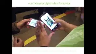 Easy Peasy Ticketing Scanner tested at Express LIVE for Pelotonia 2016 Check Celebration