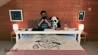 Thuiswerken wordt pas echt leuk met dit bureau voor je bed