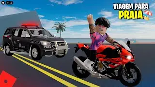 Fiz uma VIAGEM para PRAIA de MOTO no RODOGRAU 2.0 🤩🏖 | Roblox RP